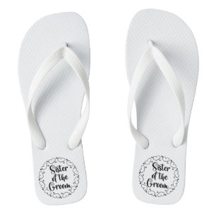 Chanclas Hermana de los Flip Flops de Groom