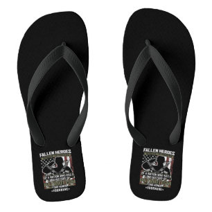 Chanclas Héroes caídos representan el carácter de una nació