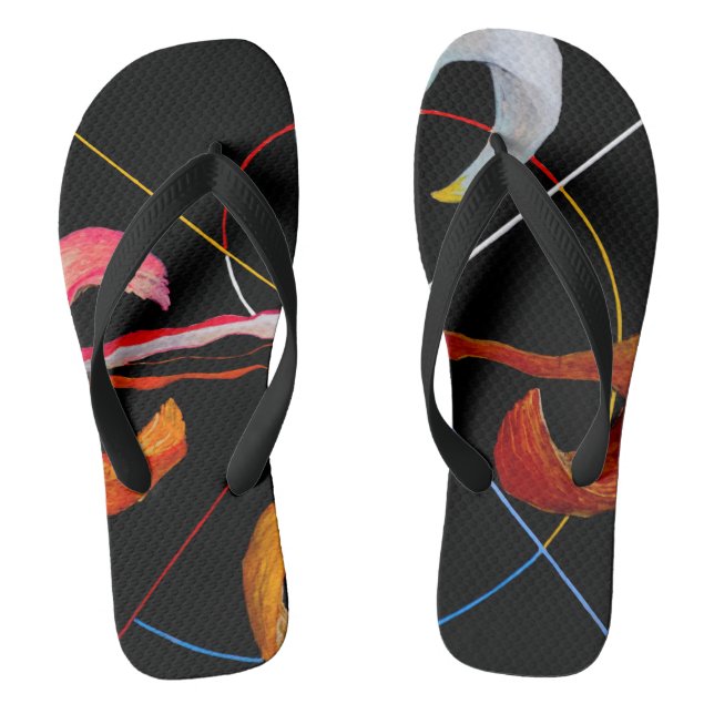 Chanclas Hilma af Klint - The Swan No. 7 (Plantilla)