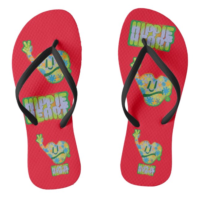 Chanclas Hippie Heart ICON 2024 BY MASANSER (Plantilla)