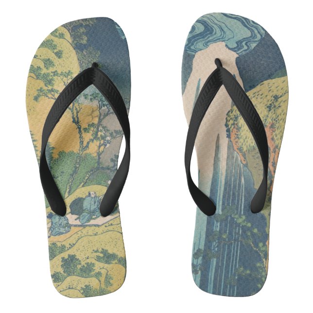Chanclas Hokusai Amida cae cascada (Plantilla)