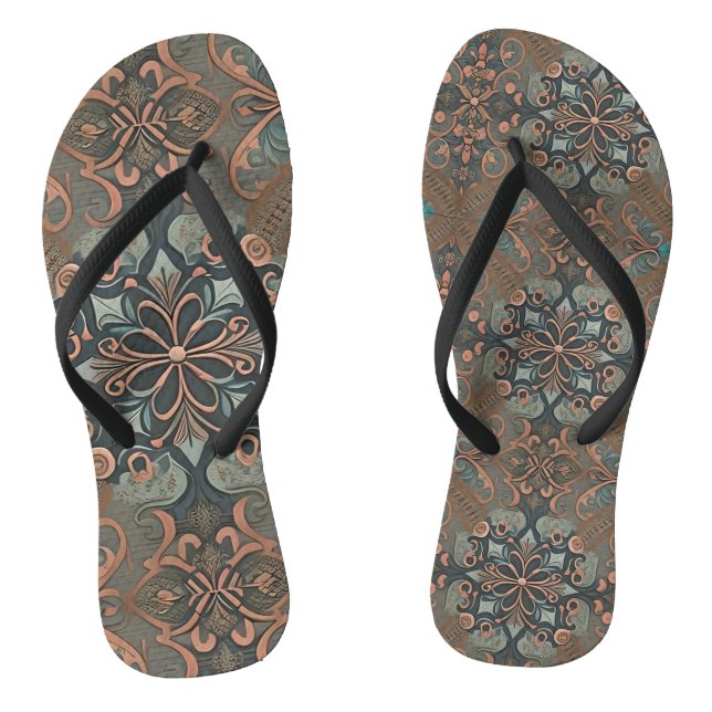 Chanclas Homely cottage pattern (Plantilla)