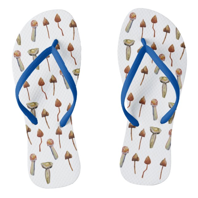 Chanclas Hongos Mágicos (Plantilla)