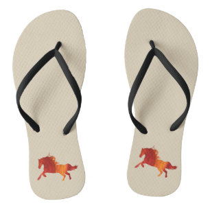 Chanclas Horse Flip Flops