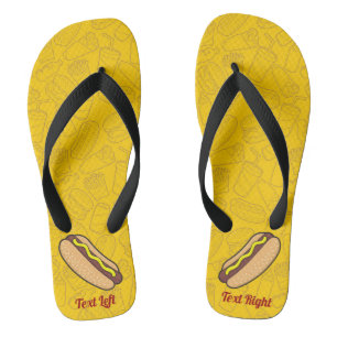 Chanclas Hotdog Flip Flops