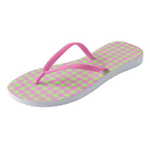 Chanclas Houndstap rosa y verde