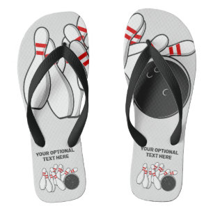Chanclas Huelga de bolos de personalizado