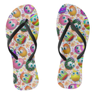 Chanclas Huevos de Pascua lindos y divertidos dibujos anima