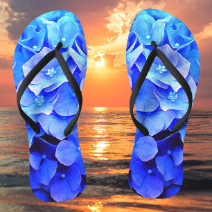 Chanclas Hydrangea Blues Flip Flops