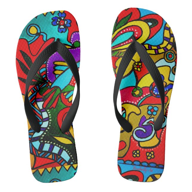 Chanclas Ibiza Happy-Art  (Plantilla)