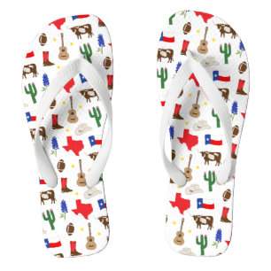 Chanclas Iconos de Texas