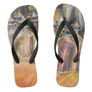 Chanclas Ideografía de la Luz Dorada