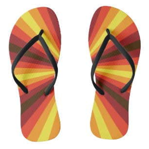 Chanclas Ilusión de caída Ilustración Flip Flops