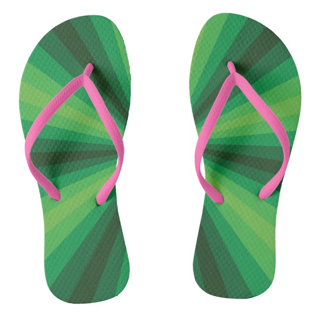 Chanclas Ilusión óptica Flip Flops verde (Plantilla)