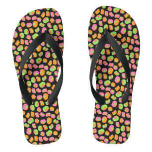 Chanclas Impresión alternativa de leopardo