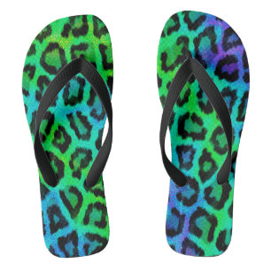 Chanclas Impresión de leopardo