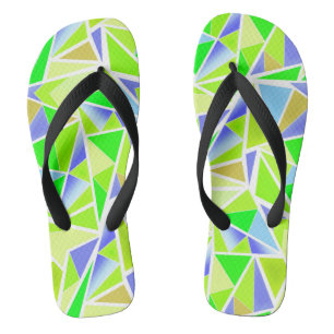 Chanclas Impresionante forma abstracta y geométrica moderna