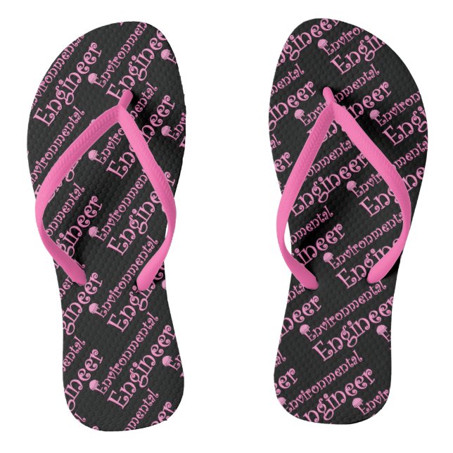 Chanclas Ingeniera Ambiental Rosa (Plantilla)