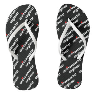 Chanclas Ingeniero Ambiental Corazón