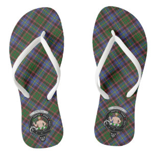 Chanclas Insignia de clan de Aikenhead & Flip Flops de tart