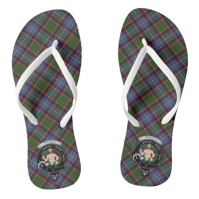 Chanclas Insignia de clan de Aikenhead & Flip Flops de tart (Plantilla)