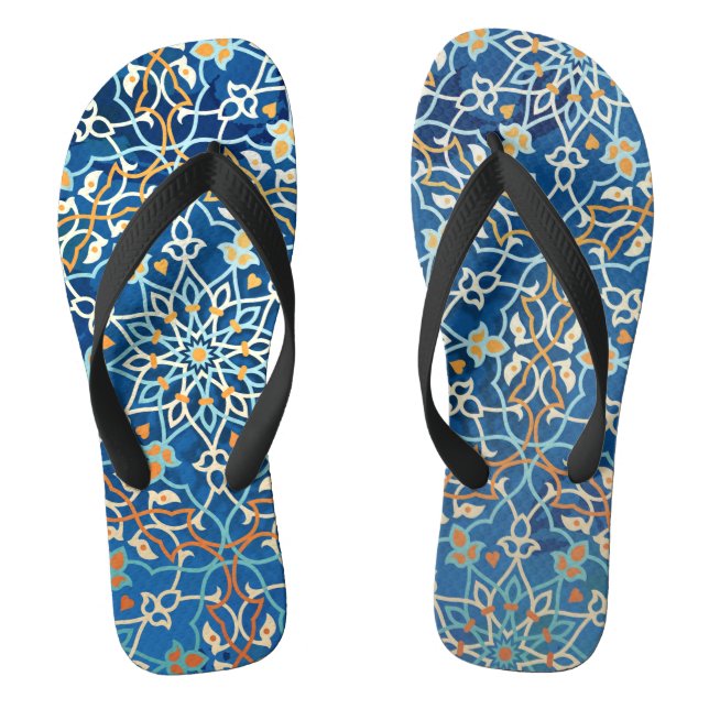 Chanclas Inspiración de Mandala (Plantilla)