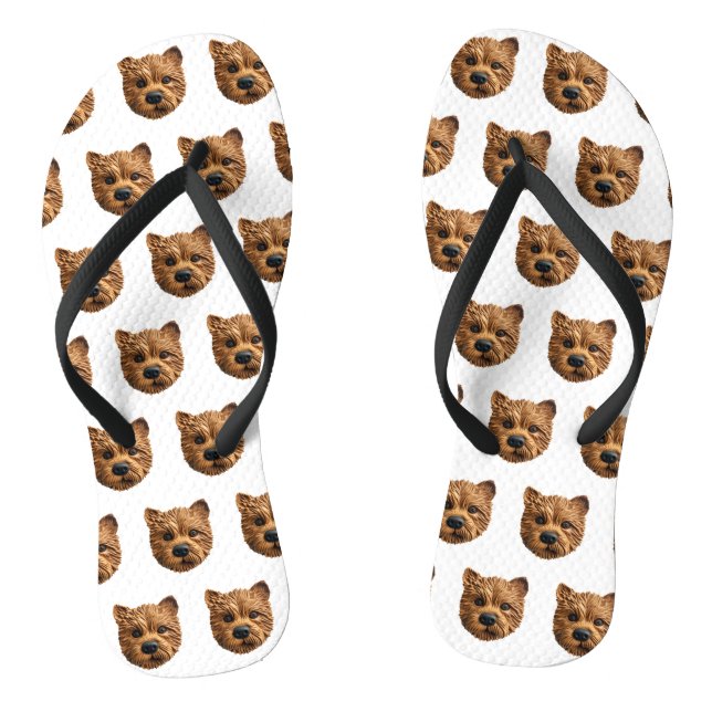 Chanclas Inspirado en 3D, perro de terror australiano (Plantilla)