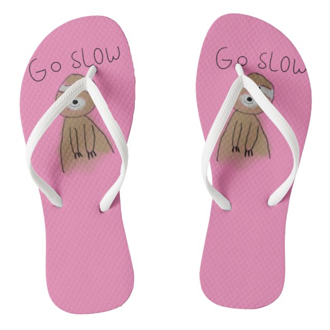 Chanclas ir lento lento (Plantilla)