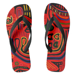 Chanclas Isla Flip Flops de la tribu Kuna
