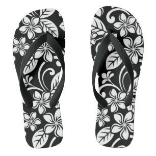 CHANCLAS ISLAND PLUMERIA (NEGRO)