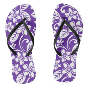 CHANCLAS ISLANDIA PLUMERIA (PURPLE)