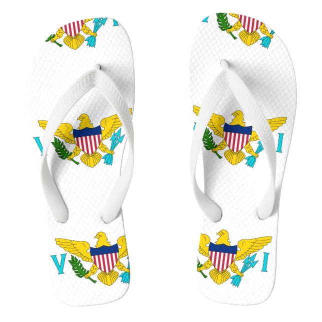 Chanclas Islas Vírgenes de los Estados Unidos (Plantilla)