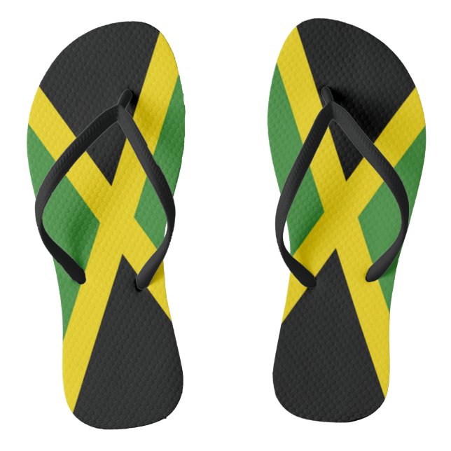 Chanclas Jamaica Flag - Proud Jamaicans Flip fracaso - (Plantilla)