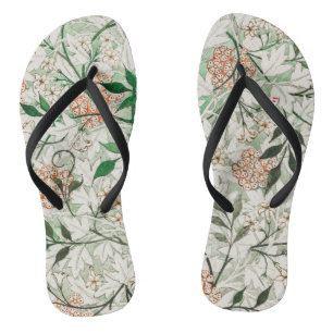 Chanclas Jardín de Jazmín Flor Clásica de William Morris