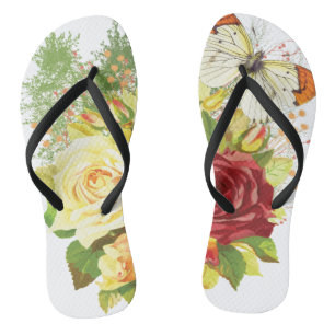 Chanclas Jardín Rosa