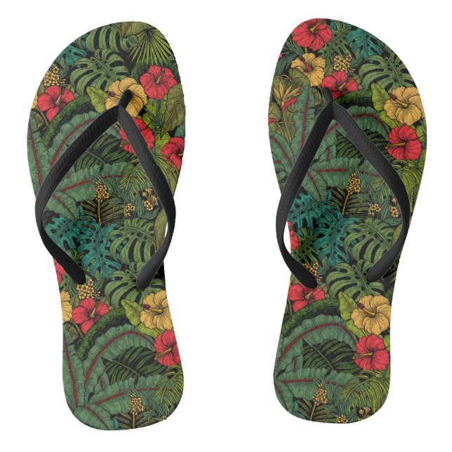 Chanclas Jardín tropical (Plantilla)