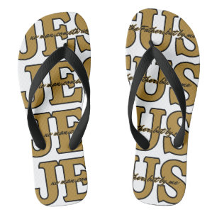 Chanclas Jesús Fe Cristiana Juan 14:6 Verso de la Biblia KJ
