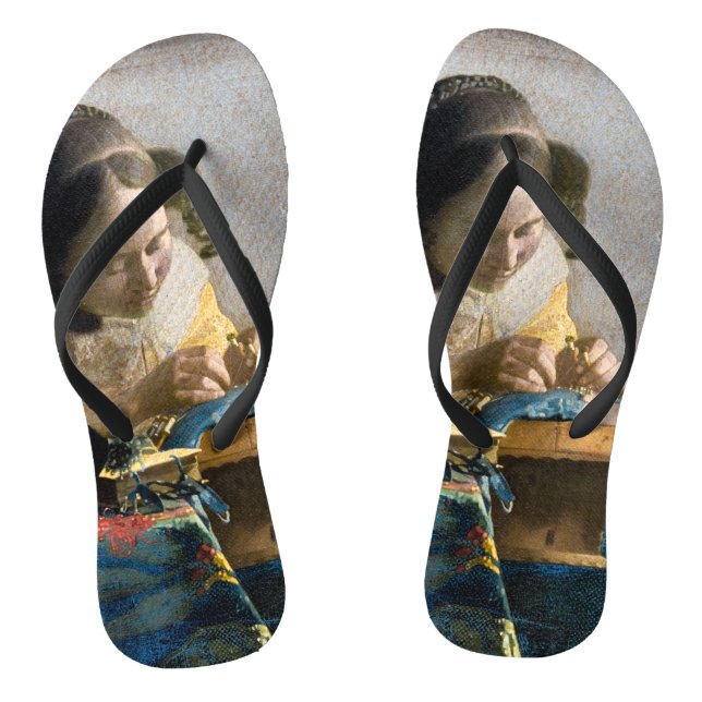 Chanclas Johannes Vermeer - El Lacemaker (Plantilla)