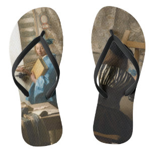 Chanclas Johannes Vermeer - La alegoría de la pintura