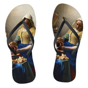 Chanclas Johannes Vermeer - La Milkmaid