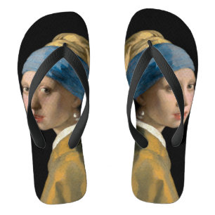 Chanclas Johannes Vermeer - Muchacha con un collar de perla