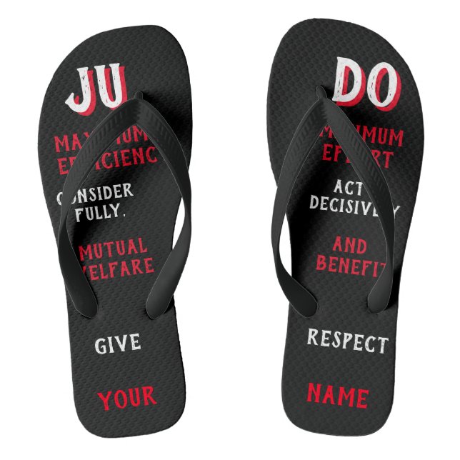Chanclas Judo personalizado (Plantilla)