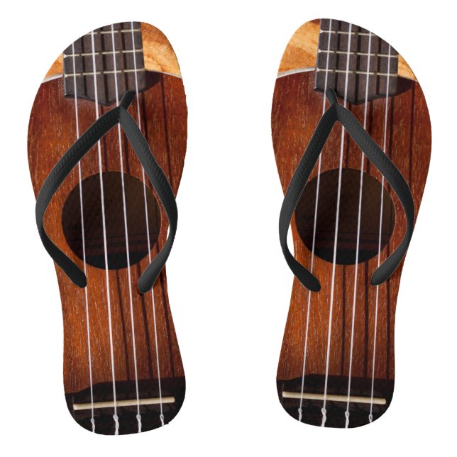 Chanclas Jugador de guitarra acústica Regalo Flip Flops (Plantilla)