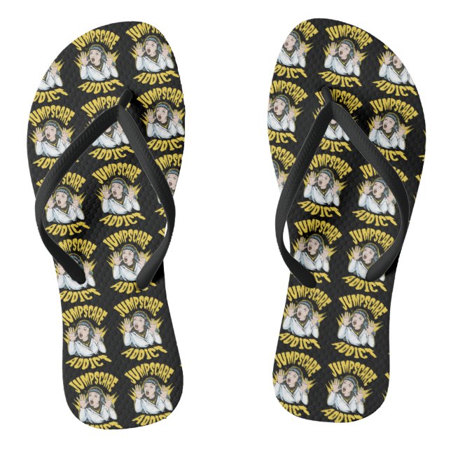 Chanclas  Jumpscare Addict  (Plantilla)