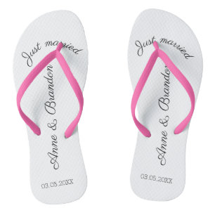 Chanclas Justamente married personalisierbare