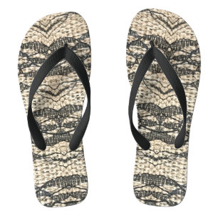 Chanclas Karaka Burlap
