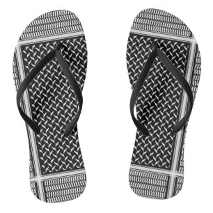 Chanclas Keffiyeh palestino