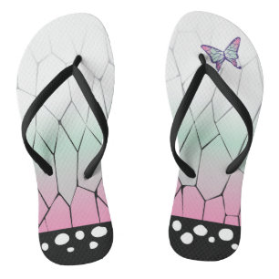 Chanclas Kimetsu no Yaiba Shinobu Kocho Par de Flip Flops