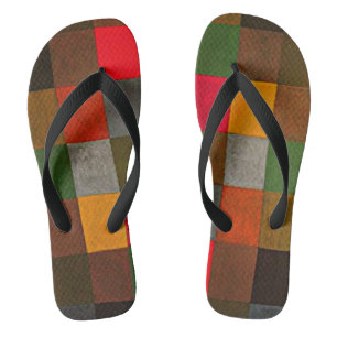 Chanclas Klee - Nueva armonía, diseño geométrico colorido