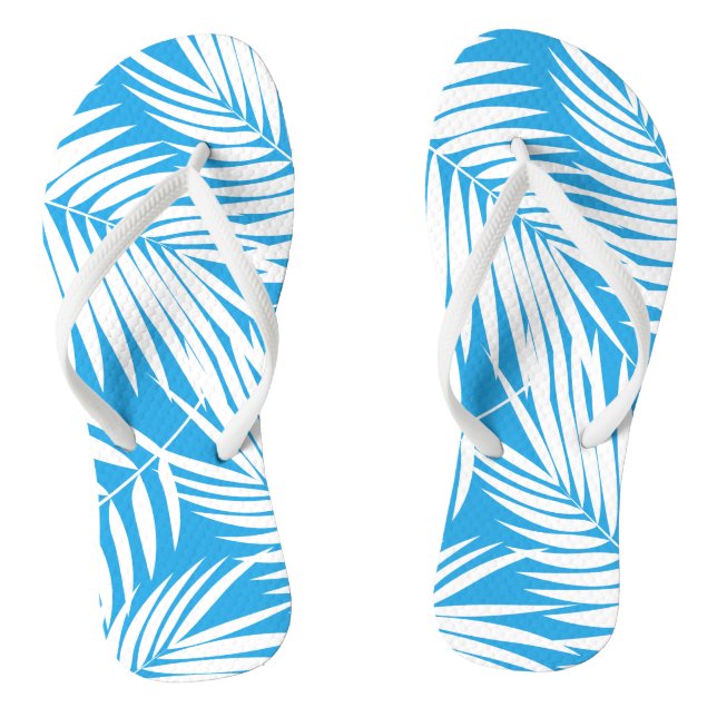 Chanclas Kona Palms Hawaiian Leaf Tropical (Plantilla)